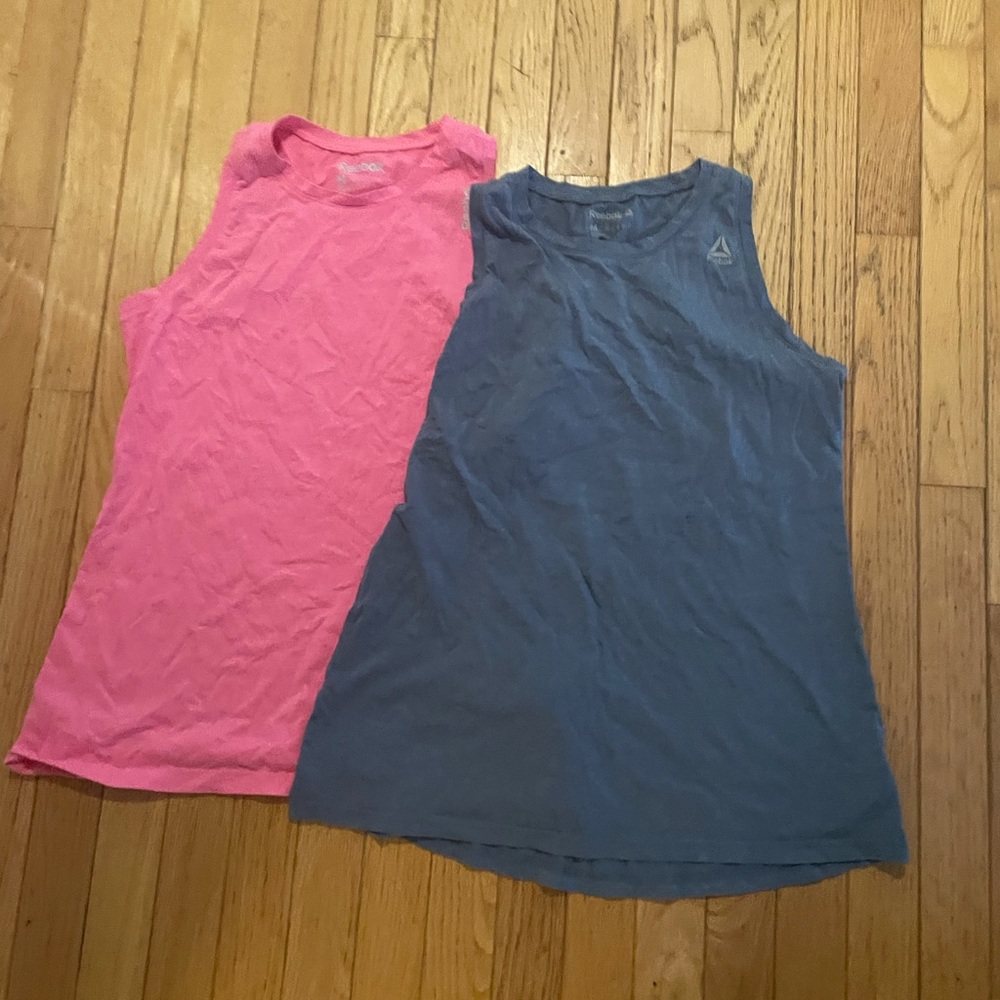 Sleeveless Reebok tanks!!